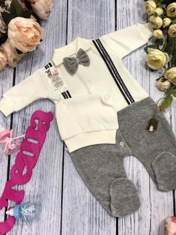 Купить оптом 109. Комбинезон с шапкой,100% хлопок интерлок в Камышине