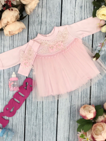 Купить оптом 160-ДР. Платье с повязкой на голову,хлопок 100 % интерлок 74,80,86 в Камышине