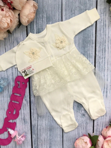 Купить оптом 163.Комбинезон ясельный, хлопок 100 % интерлок в Камышине