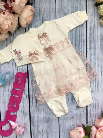 Купить оптом 164.Комбинезон с шапкой ясельный, хлопок 100 % интерлок в Камышине