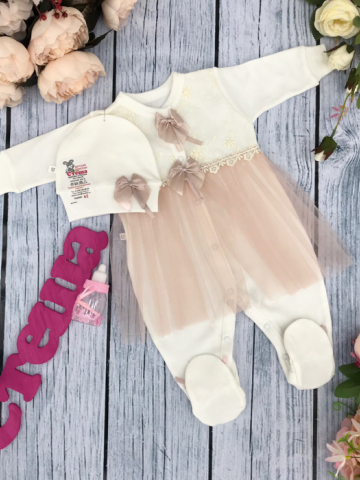 Купить оптом 202. Комбинезон ясельный с шапкой,100% хлопок интерлок в Камышине