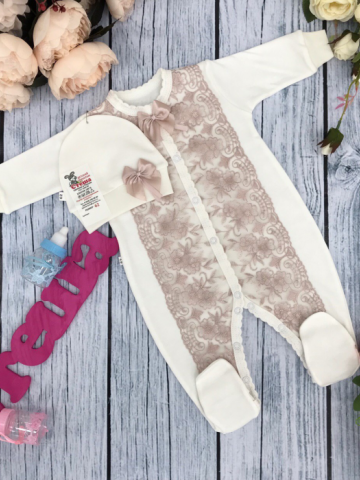 Купить оптом 216-П. Комбинезон с шапкой,100% хлопок интерлок в Камышине